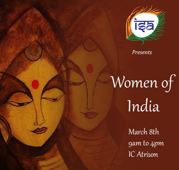 ISAatUTSC's tweet image. Learn about highly accomplished Indian Women and get a change to WIN a free Bollywood Night ticket!