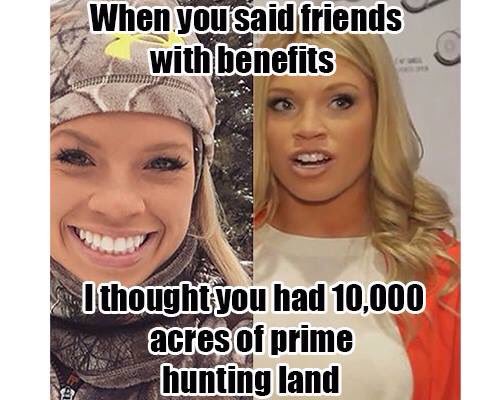 #KendallJones #hunting #fwb