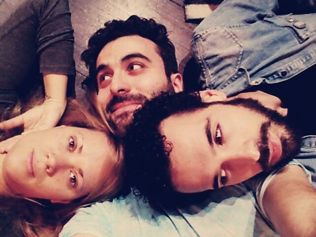 Concentradings antes de darle duro a la #impro en #VIGO
¿Podremos levantarnos después de lo bien que hemos comiding?