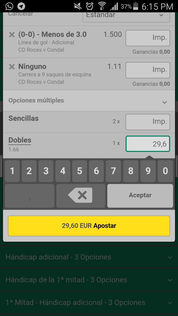 BetMaxibado's tweet photo. Booooooom💣💣💣sumamos otros 20€ más y el 7 paso del reto✅💪💶💶💶. Ya estamos en +150€😊😍 https://t.co/kS25OF0euH