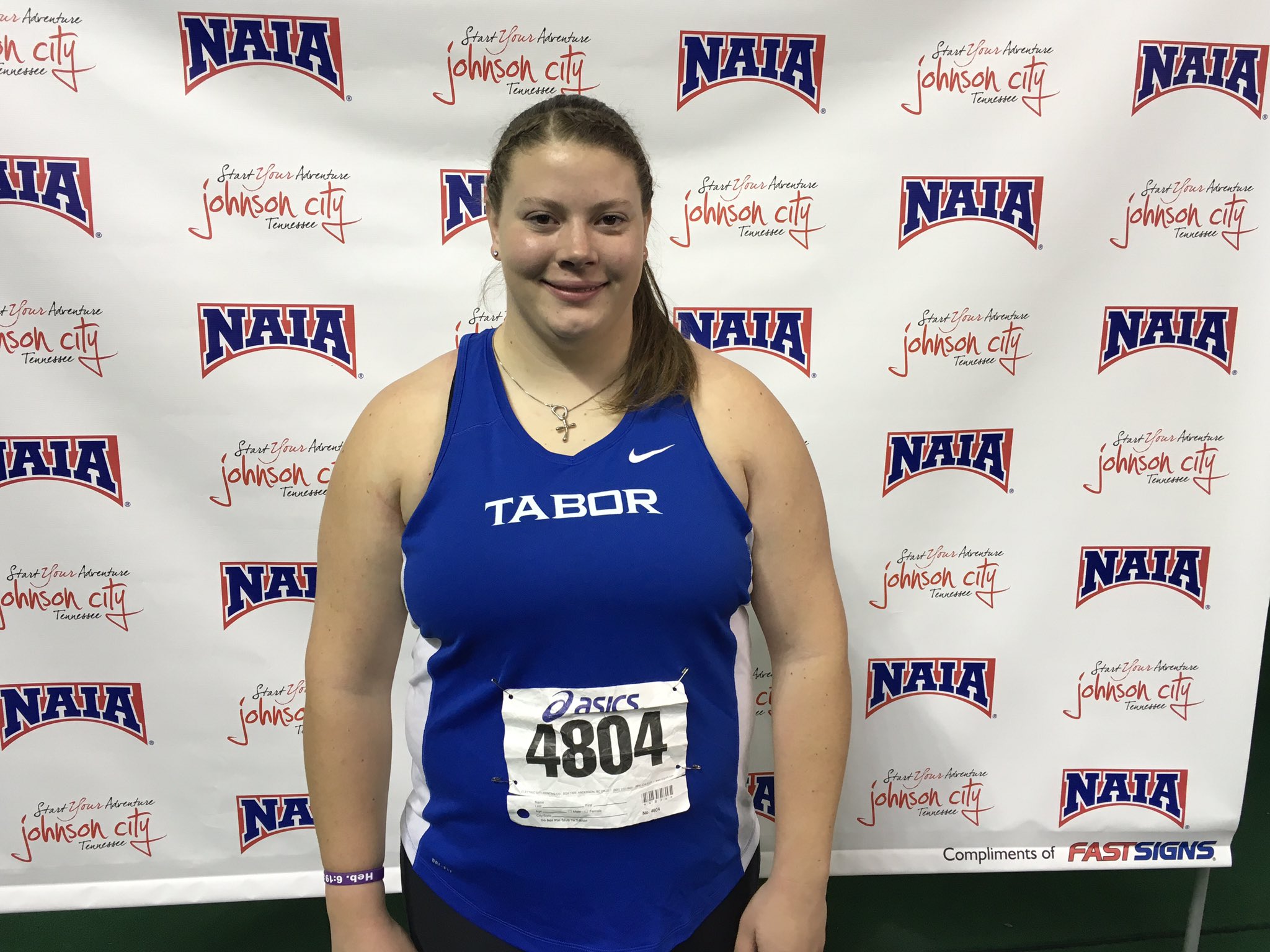 Tabor College Track & Field/XC on Twitter "14 indoor shot putter in