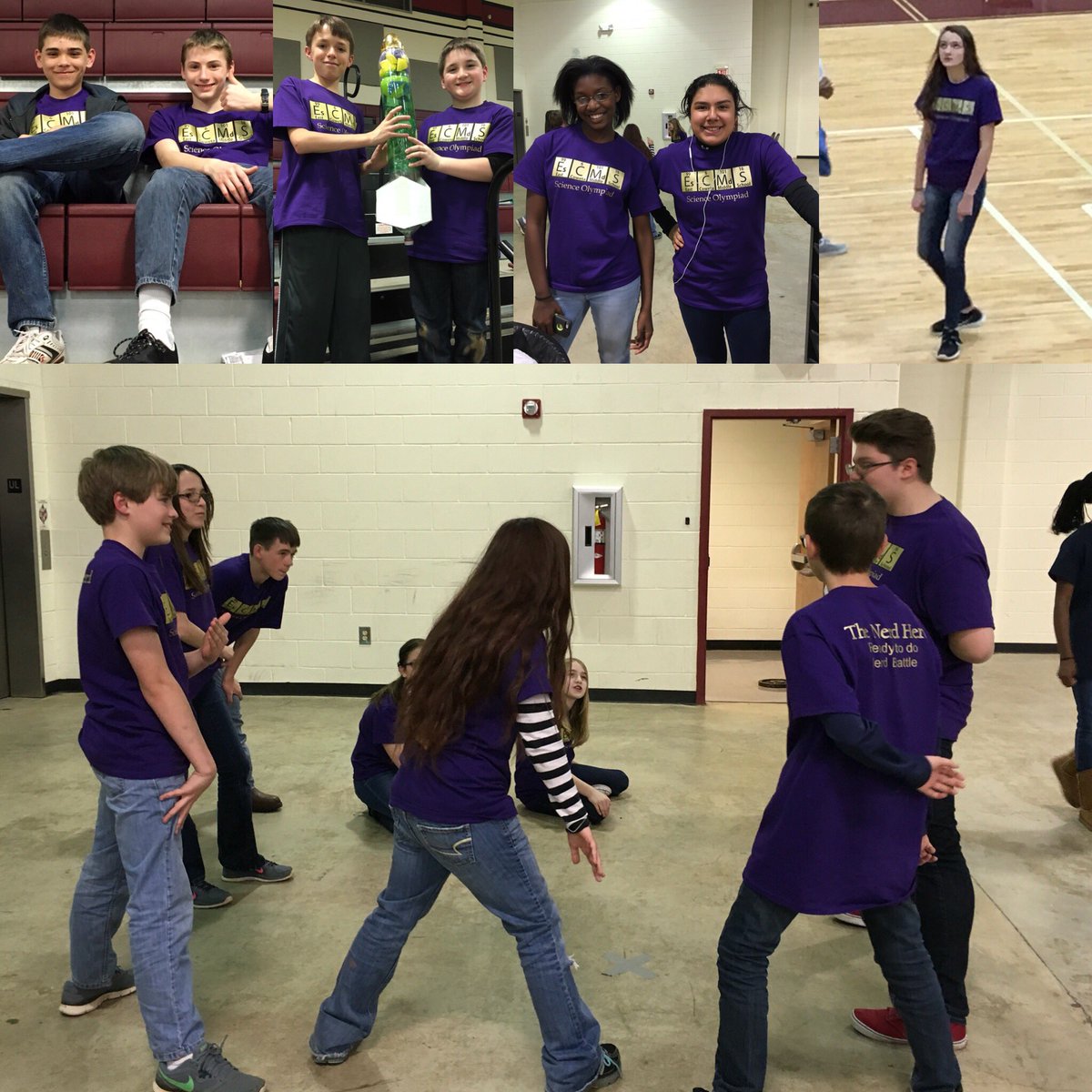 MelanieMBarnett's tweet photo. Great day so far at the Regional Science Olympiad Meet! #nerdherd @ECMS_Jackson https://t.co/gUZyQhlFcP