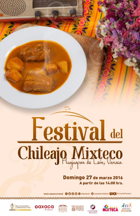 SECTUR México в Twitter: „El Festival del Chileajo Mixteco te espera el  próximo 27 de marzo. ¡No faltes, visita #Oaxaca! @Oaxtravel  /ZFwAbrpgWY“ / Twitter