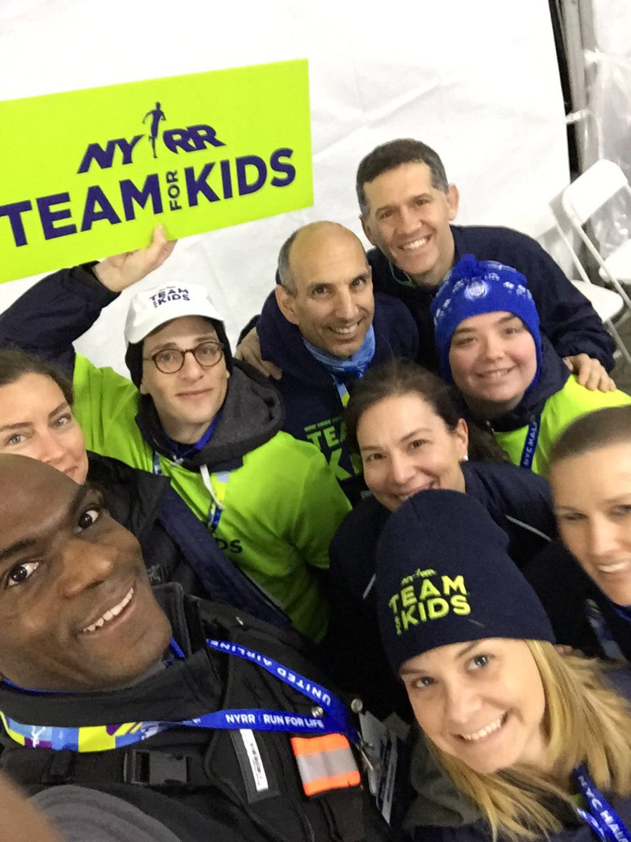 MR_TheRunner's tweet photo. All the best to the @TeamforKids runners. Thanks for your support to get kids running! #UnitedNYCHalf #RunForLife https://t.co/ad9DfQYQd1