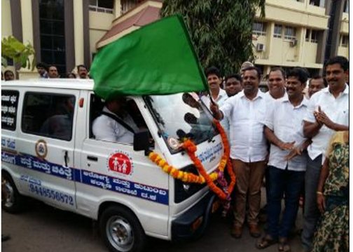 ut_khader's tweet photo. Mangaluru: UTK launches Karnataka’s fist Malaria Detection and Treatment van https://t.co/5Rtt5dgkV5