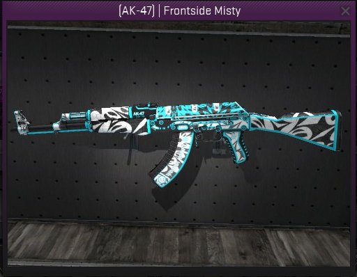 esportsbets24's tweet image. Next giveaway at 8000 followers! (AK-47) | Frontside Misty - Field Tested. Follow and RT to participate. #CSGO