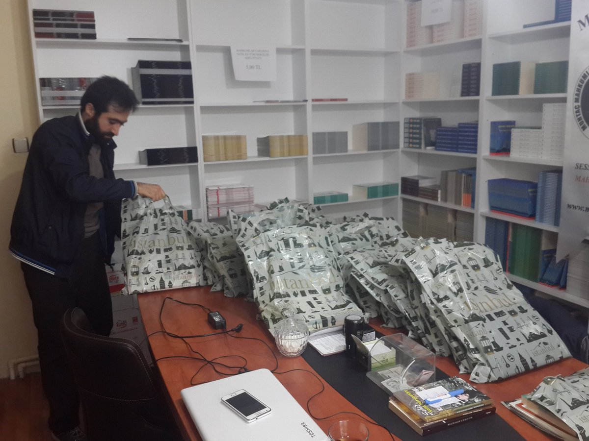 Kandıra cezaevi için kitap ve dergi hazırlığı