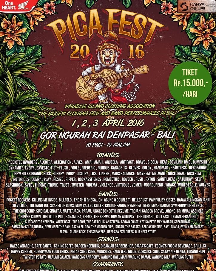 sampai jumpa di pica fest 2016