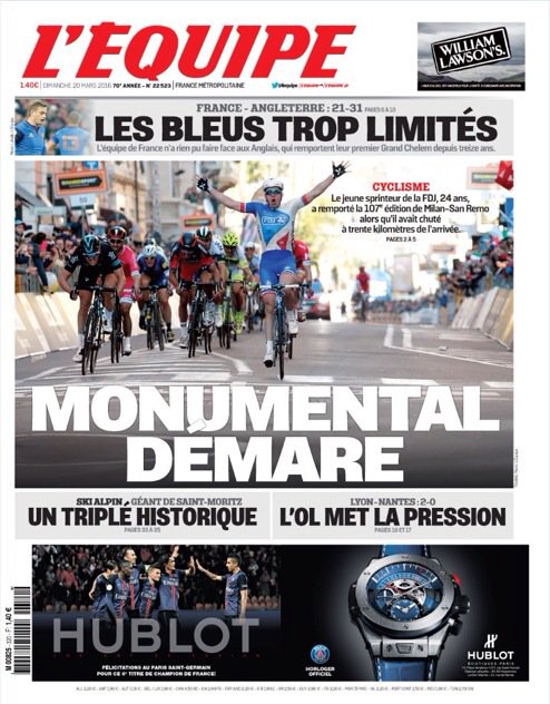 Ciclismo2005's tweet photo. Aprended @marca y @diarioas, que jamás le disteis algo así a Freire. Y tuvisteis tres ocasiones para hacerlo https://t.co/4Lx0mGMxD6