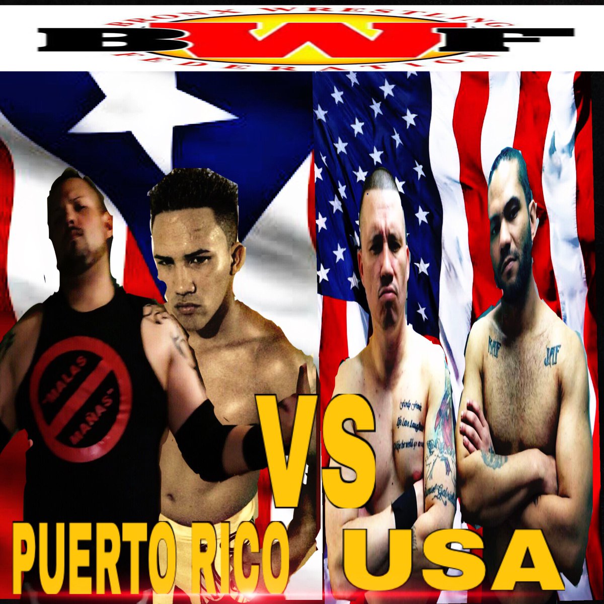 RealRickyStyles's tweet image. #PuertoRicoVSUSA 
Sábado 2 Abril en el Bronx NY donde el Team No Malas mañas llego para quedarse