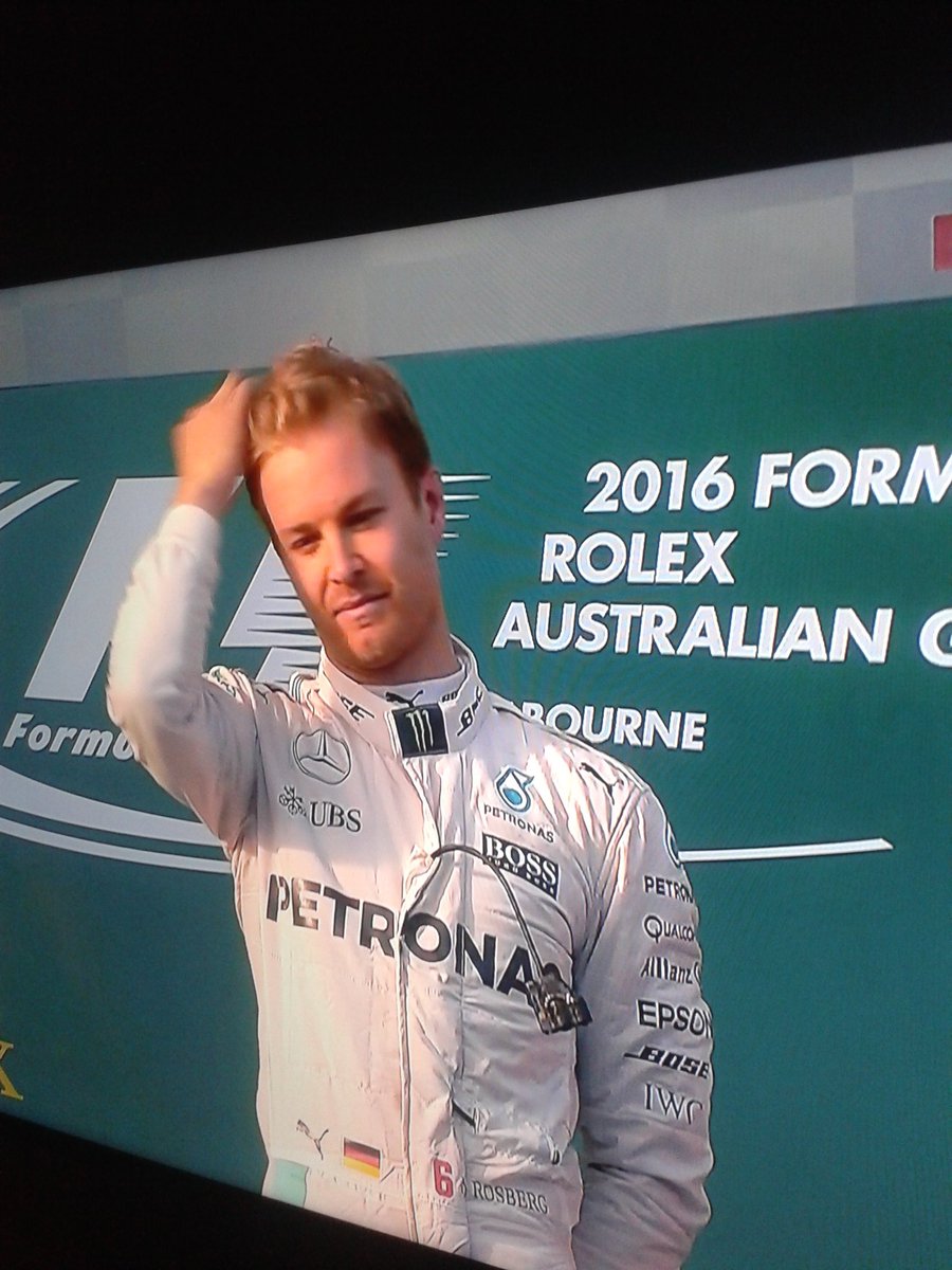 riqui2370's tweet photo. Alemán Nico Rosberg gana fórmula 1 de Australia. https://t.co/sk8Nkfu1LF