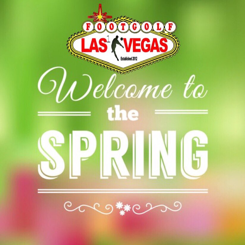 Welcome to another season. Las Vegas Footgolf 365 #welovefootgolf
