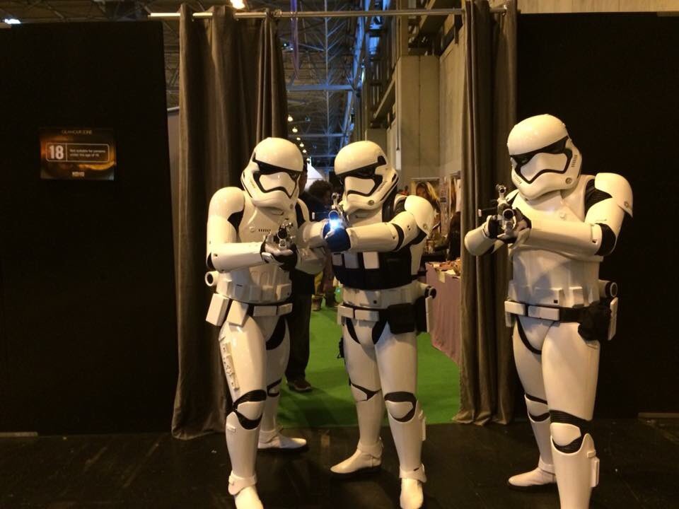 high_security's tweet image. All business @MCMComicCon