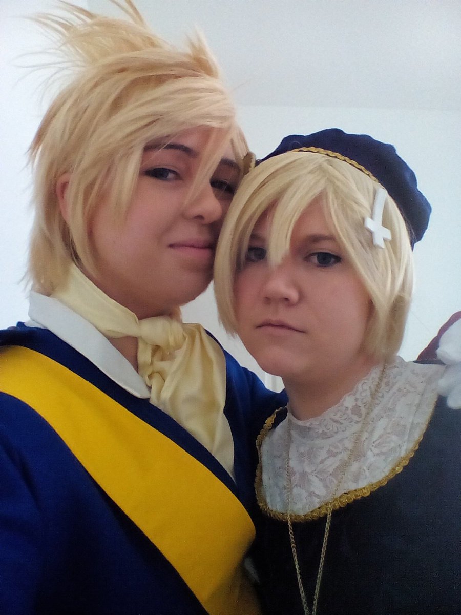 Silverfoxychan's tweet photo. Letzter Tag der LBM wir sind ready #hetalia #starcos #denmark https://t.co/VXg1Iyzn32