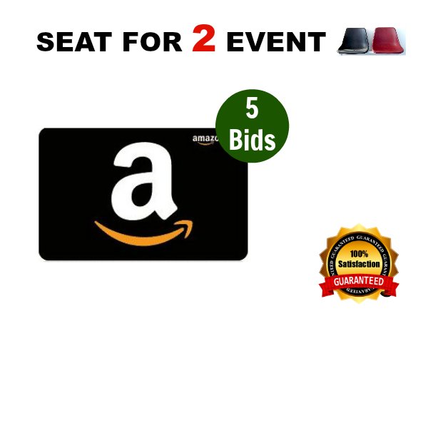 FalconBids's tweet photo. Free Amazon Gift Card. https://t.co/r18nLs45ci
Seat-Bid-Win. #Freeshipping #RT https://t.co/TvzHGlOXNN