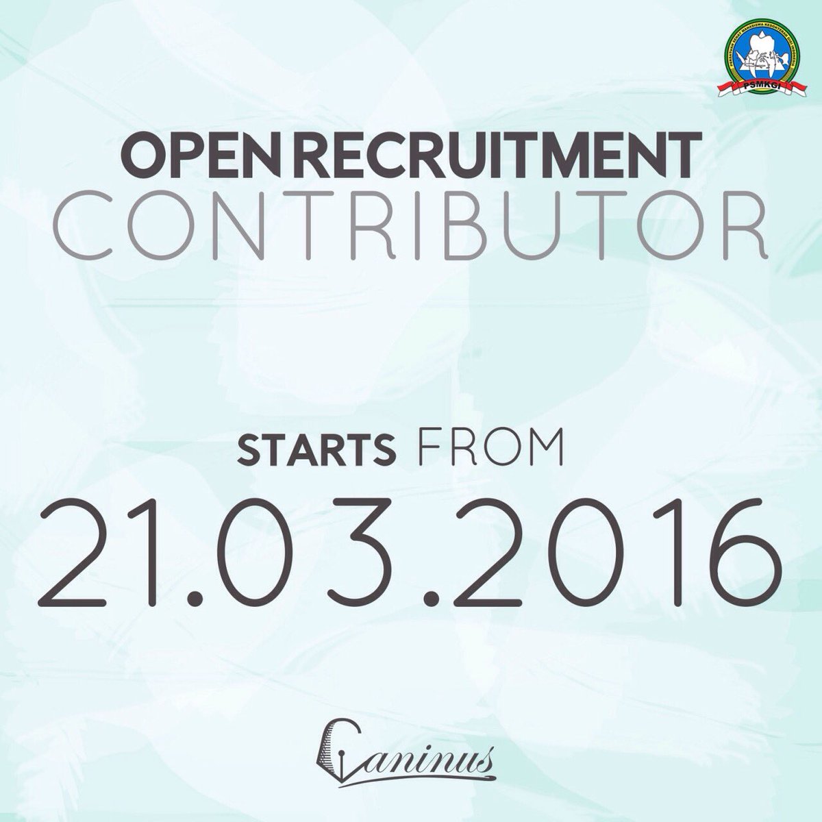 ALERT❗️ PSMKGI needs your hands! It's time to contribute by being a contributor!