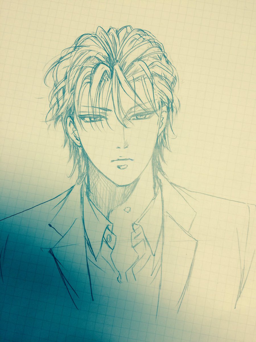 高梨みつば もう一枚 今月号の黎の下絵です スミカスミレ T Co Ig0vpei4zt