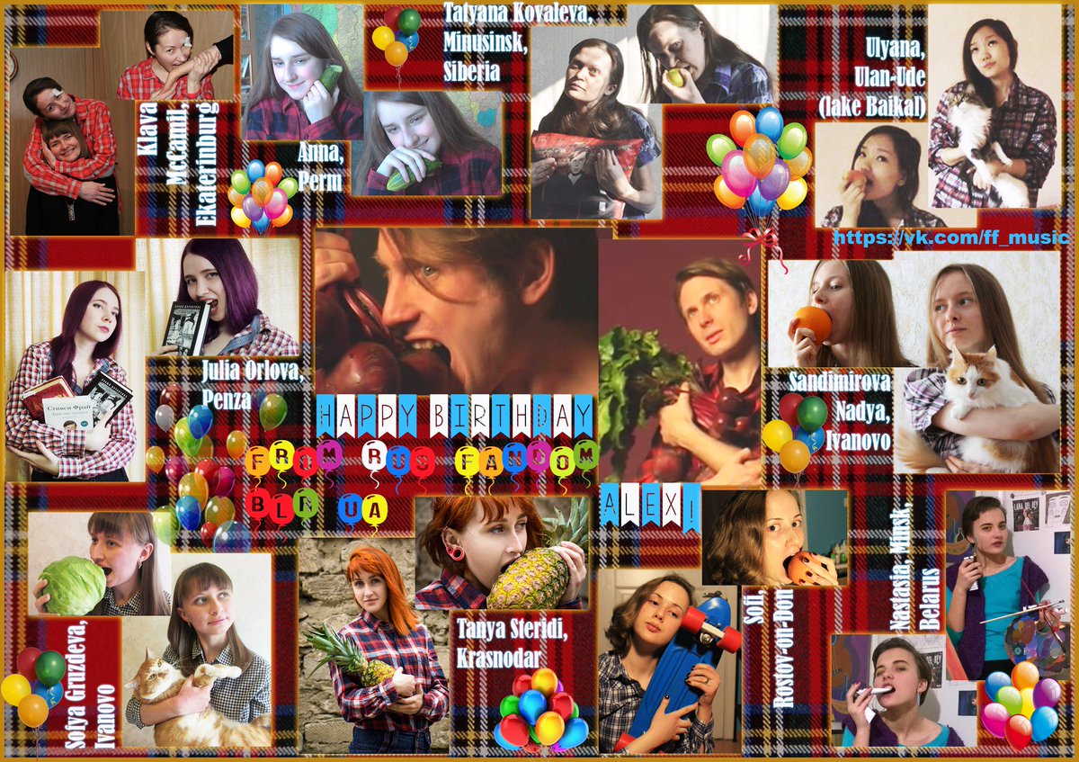 LediElf's tweet photo. @alkapranos Happy Birthday and best wishes from Russia, Ukraine and Belarus! https://t.co/Kp2iUaEBwS