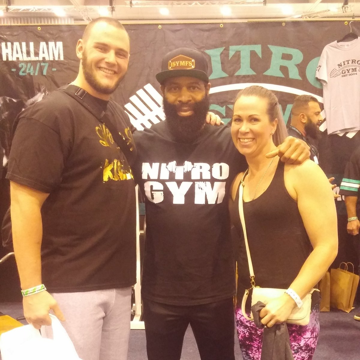 MelyndaKalyn's tweet photo. @CTFletcherISYMF YOU ARE A FUCKIN LEGEND! #momentofalifetime #myfitnesshero Thank you for everything CT! https://t.co/jlEOJwJ0Io