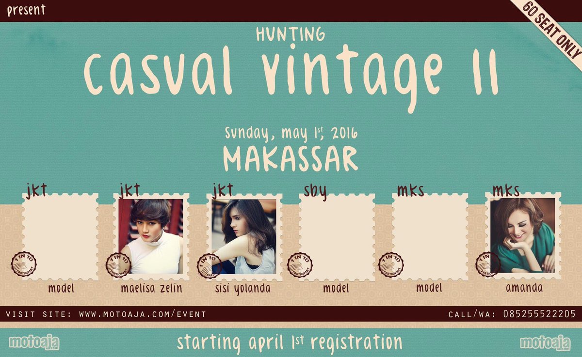 motoaja_'s tweet photo. Next event casual vintage II https://t.co/PZEWnZ62x3 #motoaja #motoajadotcom #eventmotoaja https://t.co/m0IFkTPaBp