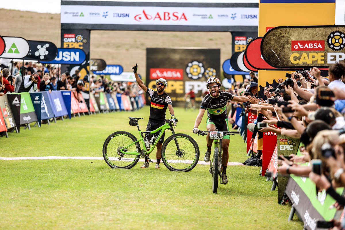 Stage 07 <a href="/CapeEpic/">capeepic</a> winners @ManuelFumic 👊🏻👊🏻👊🏻👊🏻