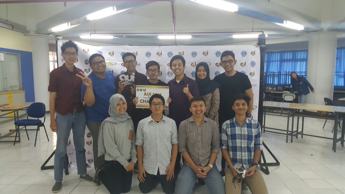 gmds_ugm's tweet photo. UGM B emerged victorious in the grand final to win #AUI2016 .Congrats @aryandaPT and @airsyadNoi !! https://t.co/FLPtNI3VhA