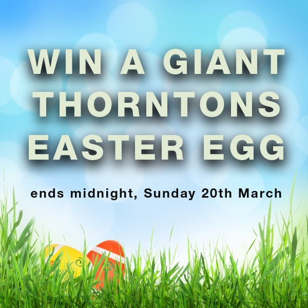 Cooksongold's tweet photo. #WIN a Giant Thorntons #Easter Egg! RT this by midnight 20th March to enter. T&amp;Cs: https://t.co/TEQltYQlRb #CGeaster https://t.co/xa7tSEG8Pp