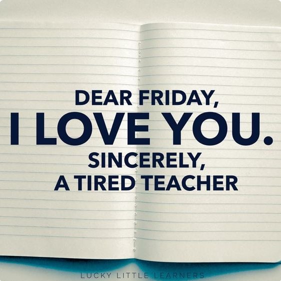WeAreTeachers's tweet photo. Hello, Friday... we're happy to see you! #MorningMotivation https://t.co/LUSyDw4uHp