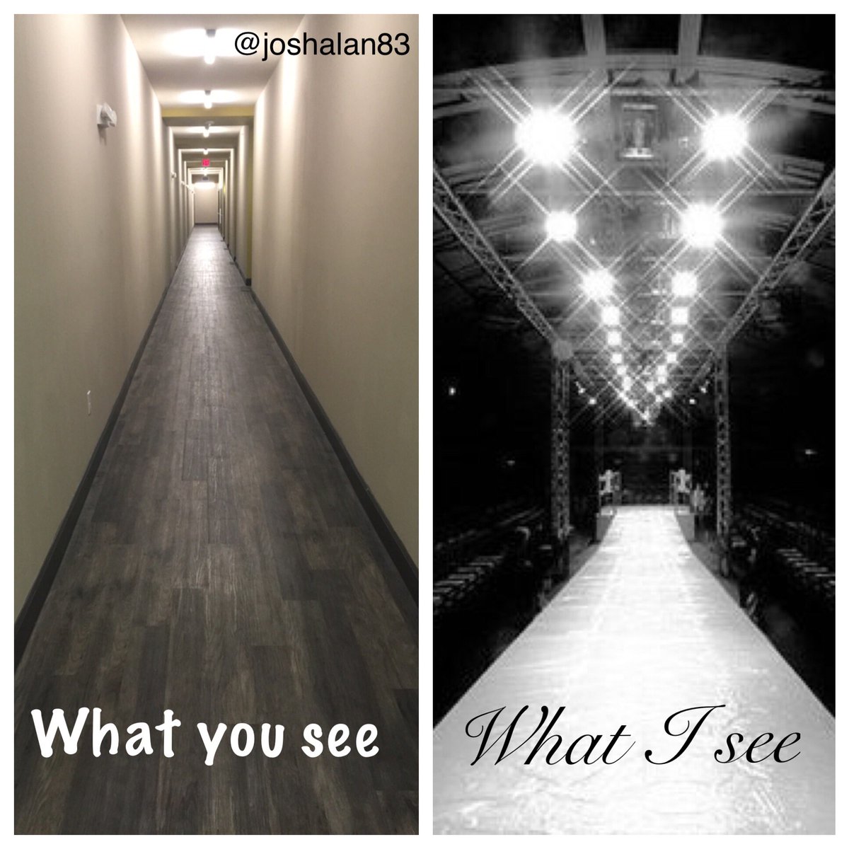 JoshAlan83's tweet photo. After a great #workout... #gym #runway #fitness #fitfam #werk #youbettawerk #strutmystuff #catwalk https://t.co/jvVSADvjxT