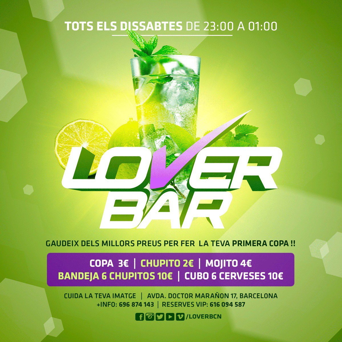 Loverbcn's tweet photo. Vine a LOVER BAR a gaudir de les millors ofertes en còctels!

Apunta't per llista a https://t.co/D2qjVBLlT1 https://t.co/ImuLlsPSjm