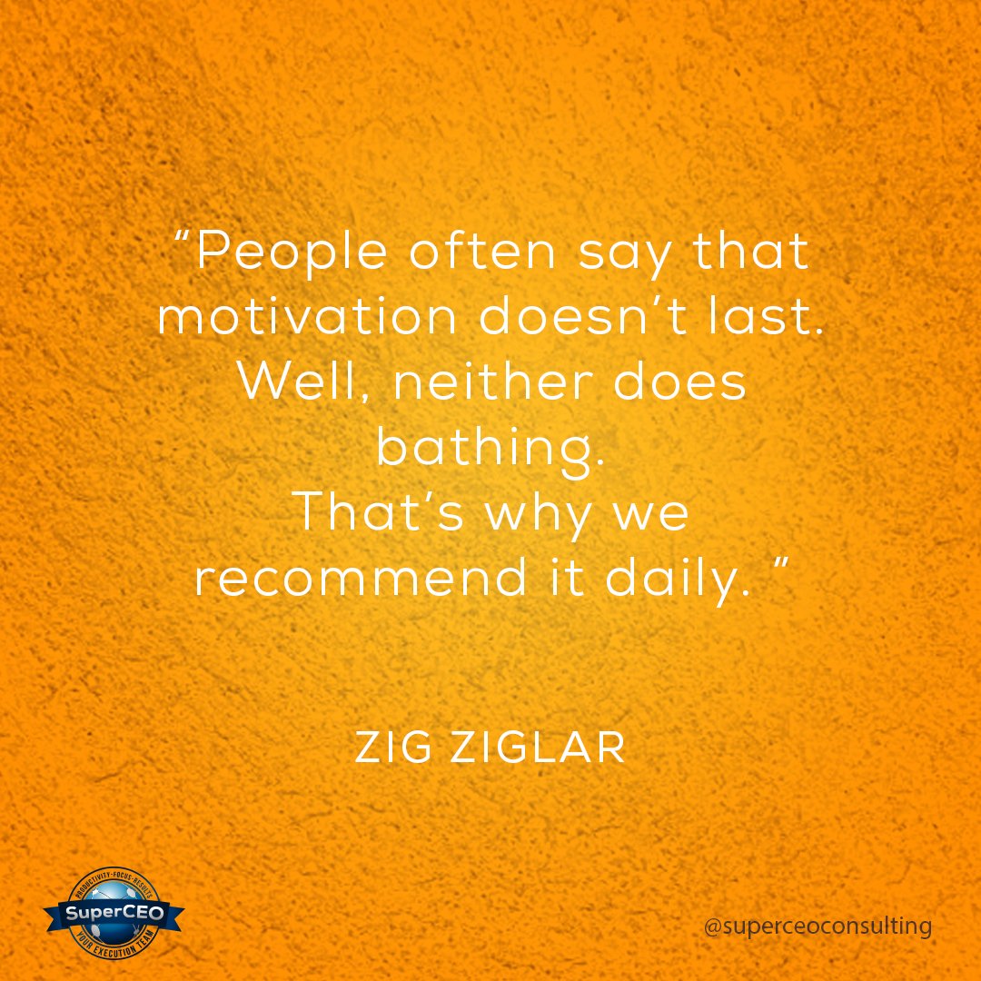 SuperCEOconsult's tweet photo. What's your motivation today?
#fridaymotivation #mindsetforsuccess #superceo #superceoconsulting #perservere https://t.co/XpJ1EZm6GZ