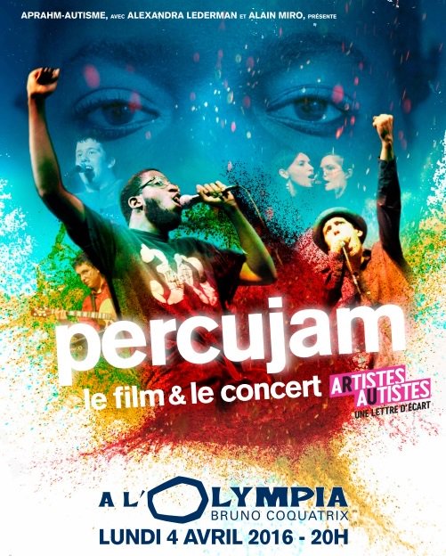 🎬 - Catherine Allier et Kévin Vaquero pour <a href="/percujam/">percujam</a> à l'Olympia qui aura lieu le 4 avril 2016.