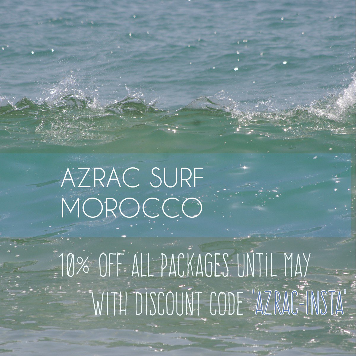 azracsurf's tweet photo. 10% off all our packages until May 2016! Just follow the link: https://t.co/SI41ro7O1F #surfholiday #yogaretreats https://t.co/LUhcK04Z4y