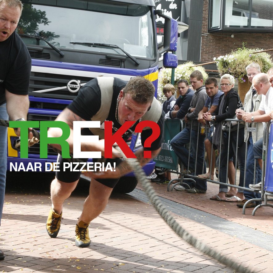 Trek. Stevige trek. Kom maar.