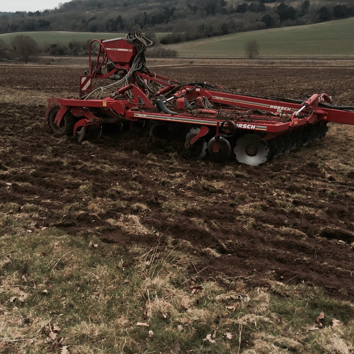 ManorFarmWotton's tweet photo. Leaving great width field margin #wildlife #GreatBritishFarming #arable16 @RedTractorFood @HORSCHUK https://t.co/Ycsp6bpz5l