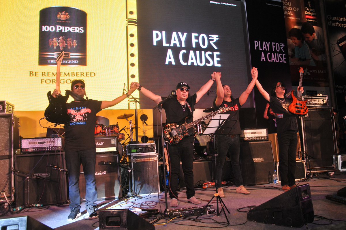 100PipersIN's tweet photo. A shout out to all those who were a part of the #NationsForPeace event which was all about peace, love & music! https://t.co/Ag9nC4PkGT