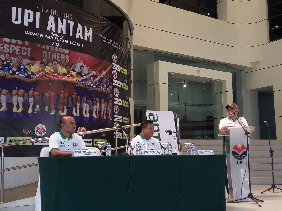 Sambutan dari Rektor Univ. Pendidikan Indonesia, Prof. Furqon, M.A, Ph.D.