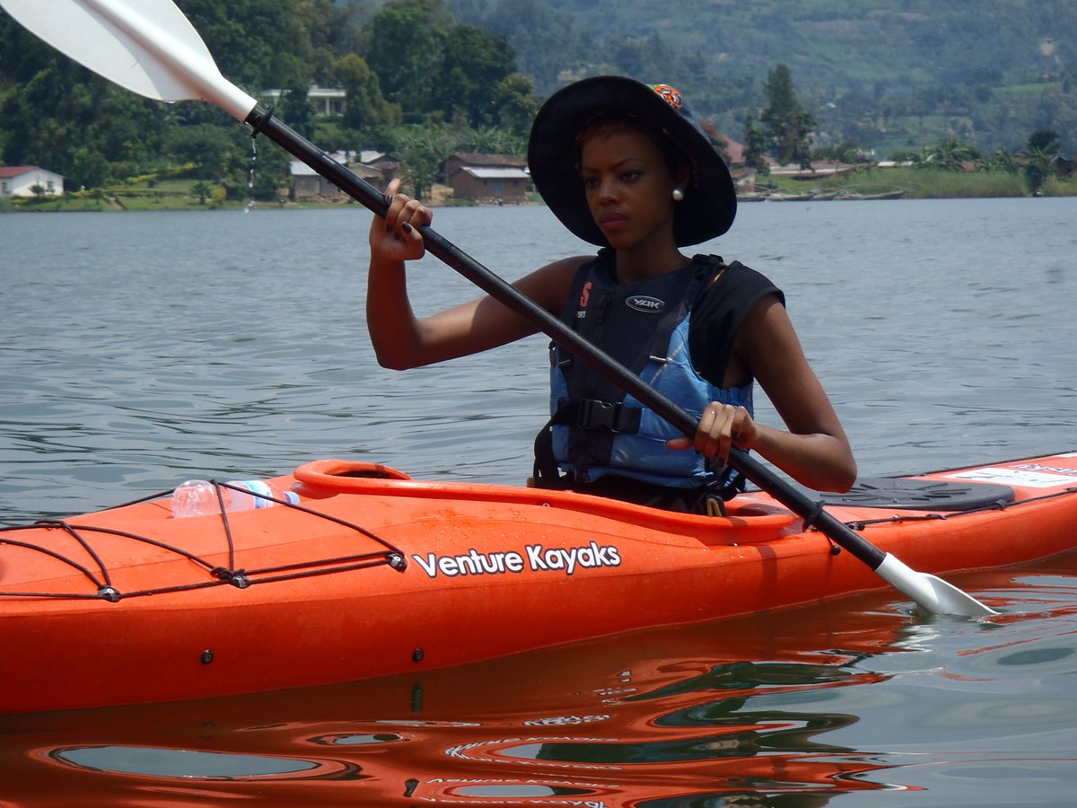 Visit Rwanda (@visitrwanda_now) on Twitter photo Miss <a href="/JollyMutesi/">Jolly Mutesi. #TeamPK</a> venturing along the shores of #LakeKivu. Thanks <a href="/kfjourneys/">Kingfisher Journeys</a> for a thrilling ride! #TemberuRwanda Miss <a href="/JollyMutesi/">Jolly Mutesi. #TeamPK</a> venturing along the shores of #LakeKivu. Thanks <a href="/kfjourneys/">Kingfisher Journeys</a> for a thrilling ride! #TemberuRwanda