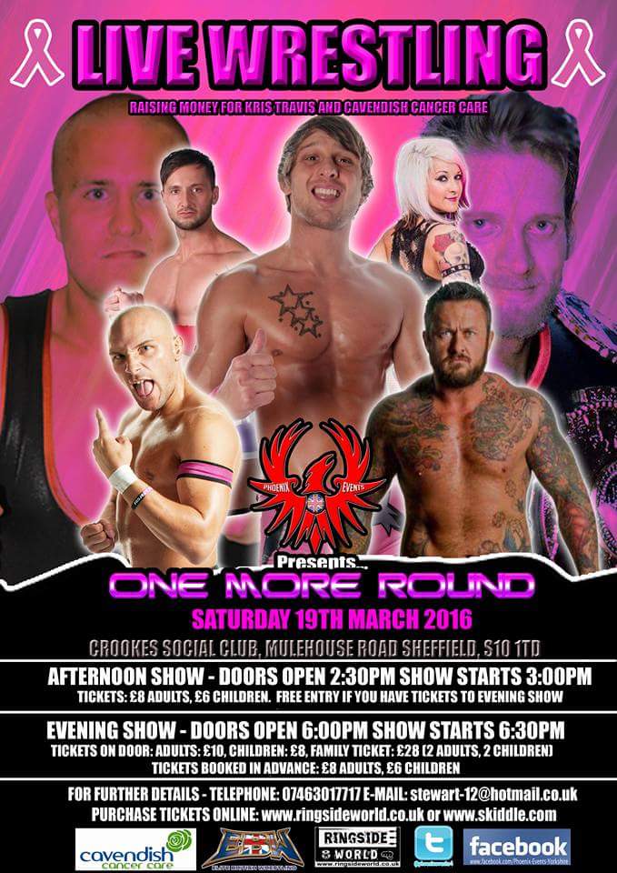 phoenixevents4's tweet image. Tomorrow 
All proceeds go to @RealKrisTravis and @CavCancerCare #thankyoutrav

ringsideworld.co.uk/event777_phoen…