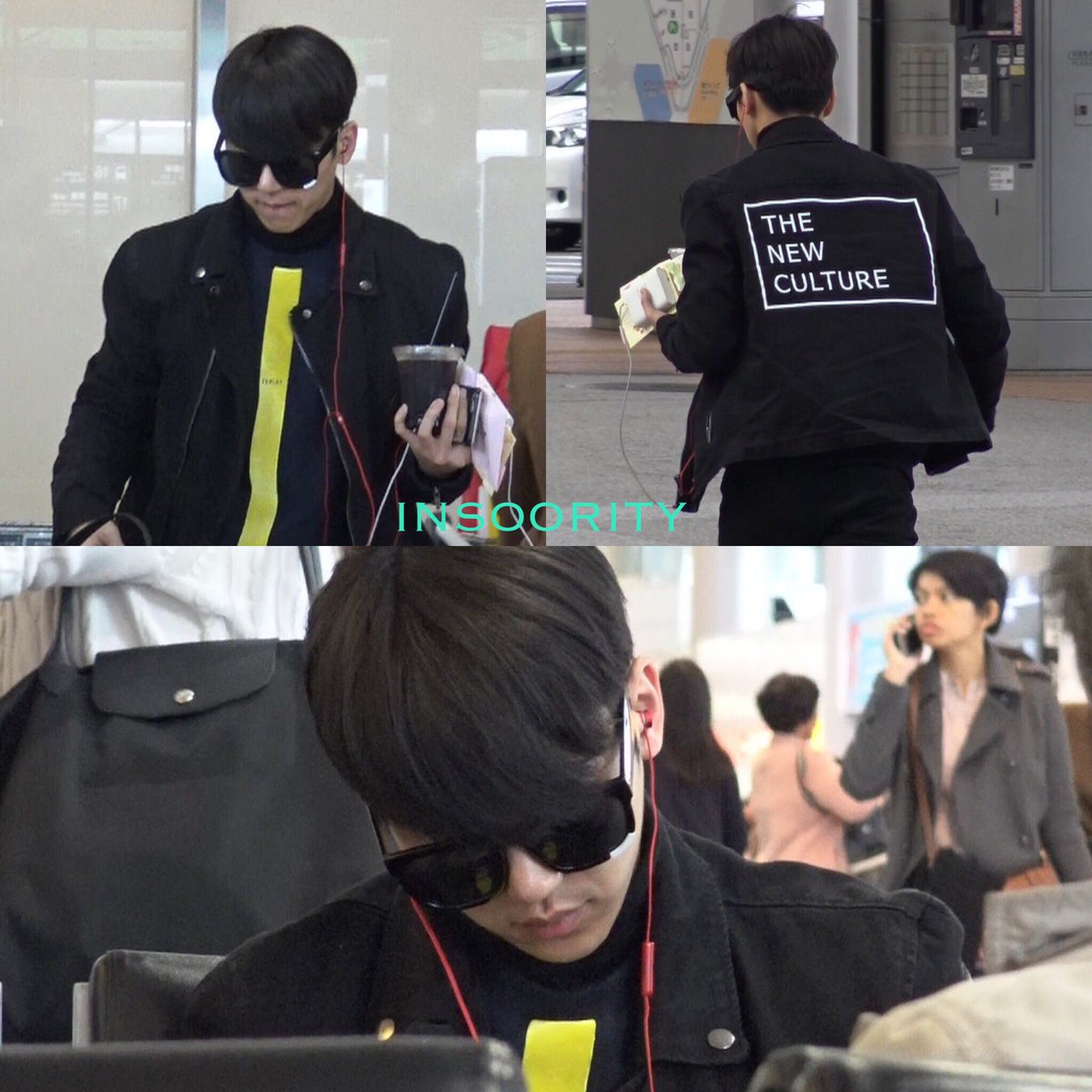insoority's tweet photo. [preview] 160318 나리타공항입국 #인수 
#마이네임 #INSOO #MYNAME 
일본까지✈️수고햇어요 푹쉬어 ^^ 
@k10208888 https://t.co/PZoZc2MJ2Z