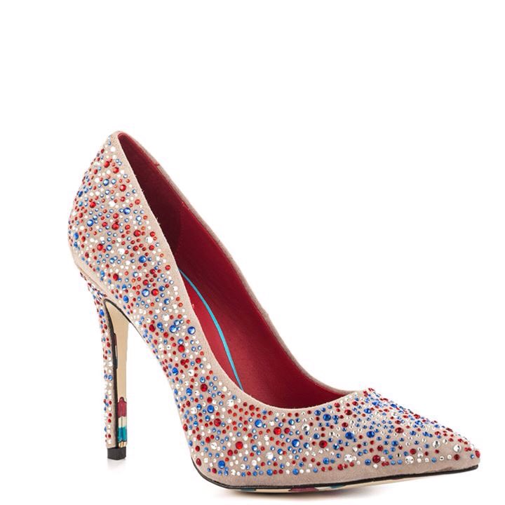 Preciosos zapatos con pequeños cristales de colores!!
info@ursulahurtado.com