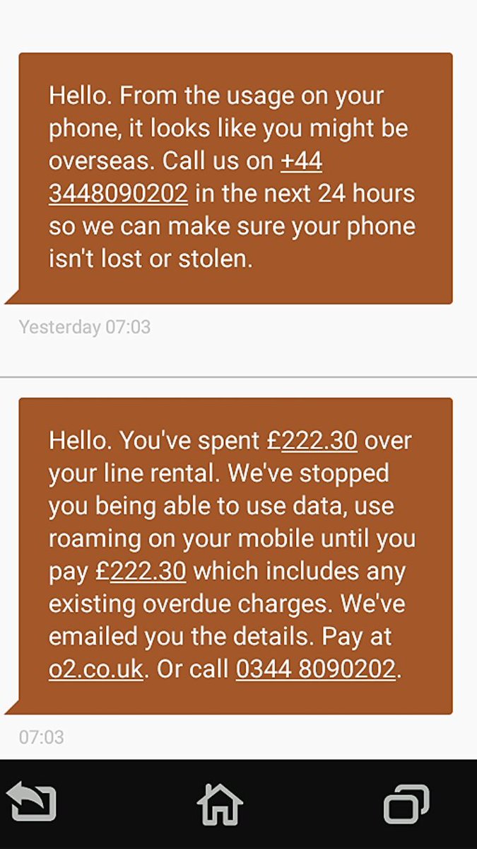LoisGriff1's tweet photo. @O2  absolute joke!  Nowhere near my payment date yet you have cut off my data. Disgraceful nobody go with O2!! https://t.co/nVwOadeLKr