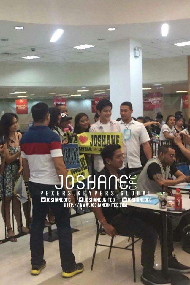 joshaneOFC's tweet photo. Metro Ayala peeps for a Meet and Greet with @iamjoshuagarcia https://t.co/GXioXaTgZ1
