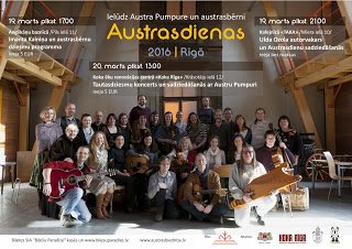 Sestdien (19.martā) daļa no Austrasdienu pasākuma arī Takā. No 21.00. Sadziedāšanās kopā ar Uldi Ozolu.