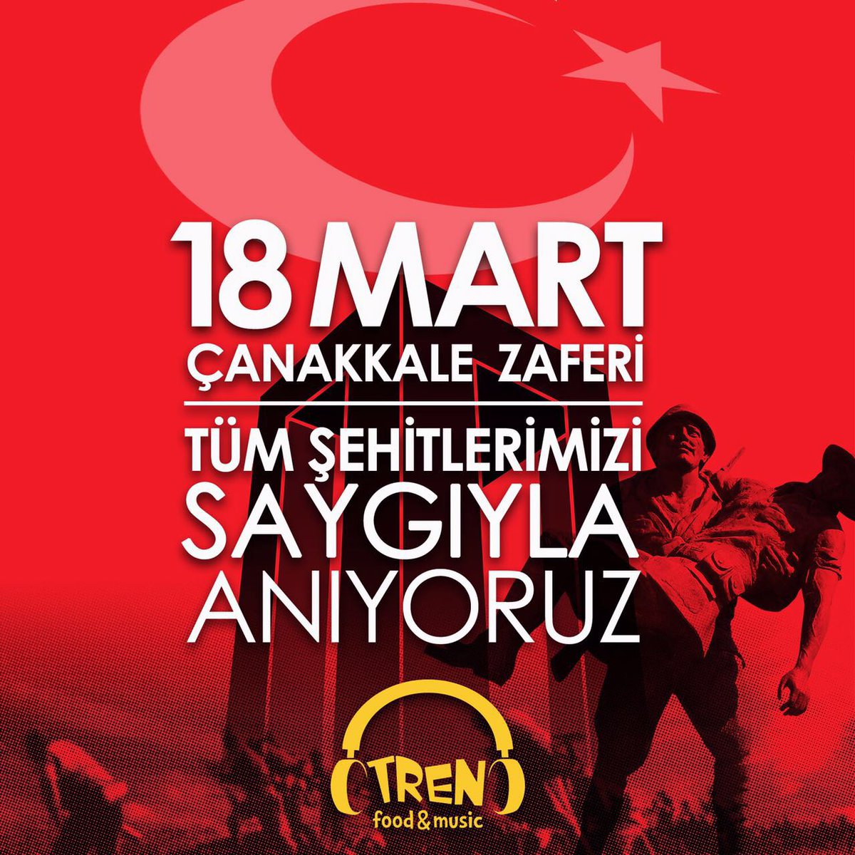 Çanakkale Şehitlerini Rahmetle Anıyoruz...