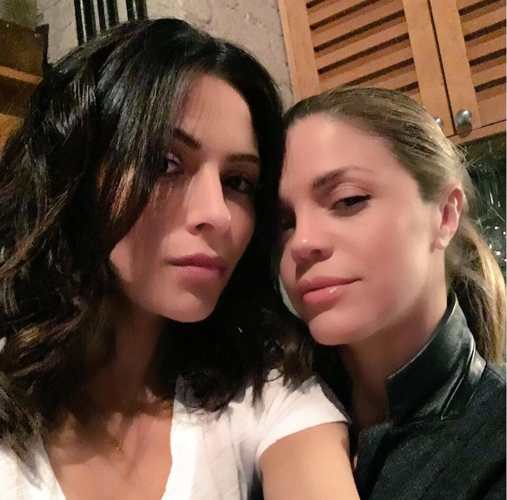 Con Vanessa Ferlito AAAAAAAAAAHHHHH