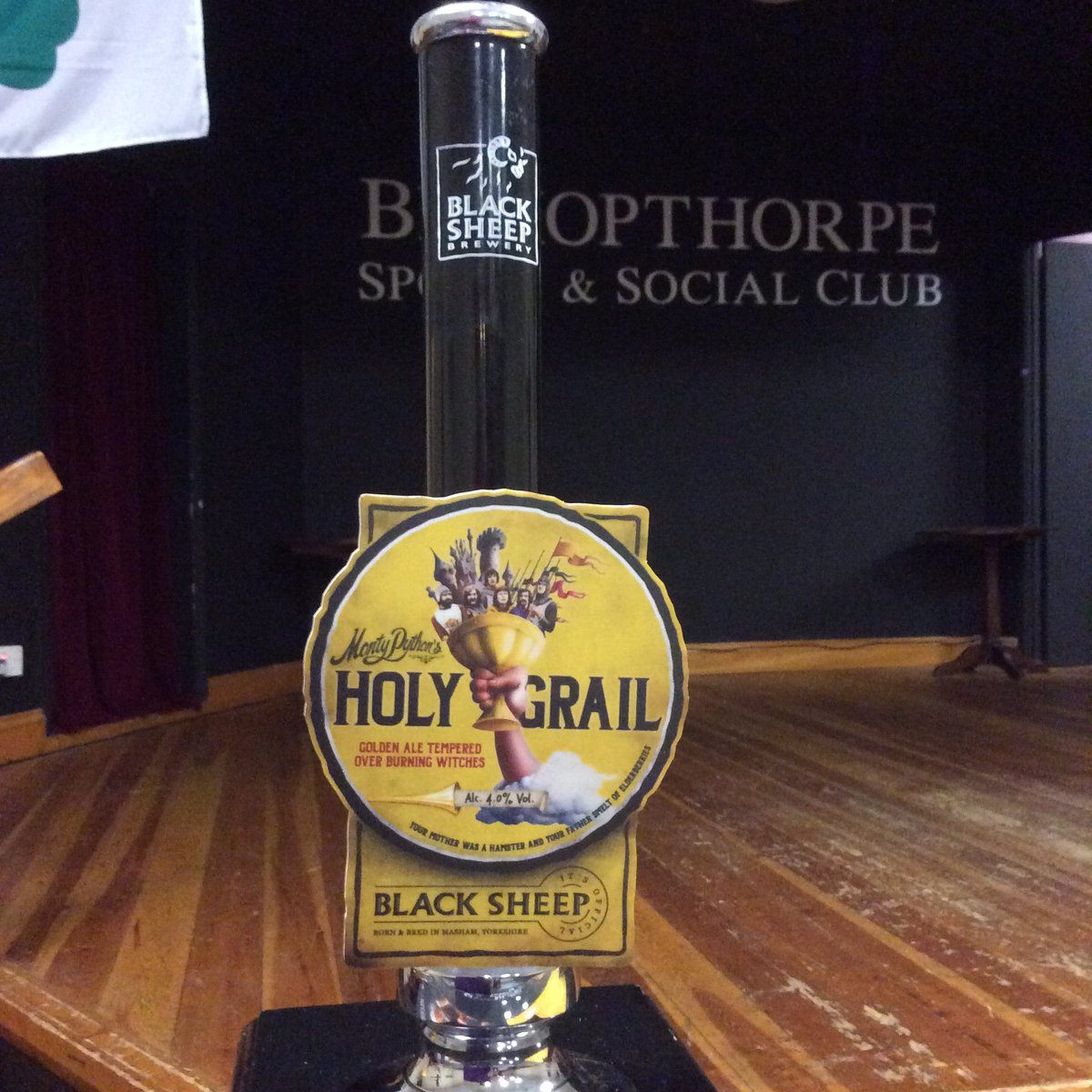 St Patrick's Beer Festival starts today 6pm Local band "Up In Smoke" on stage around 9pm. #YorkBeer #livemusic 🍀🍻🍀🍻