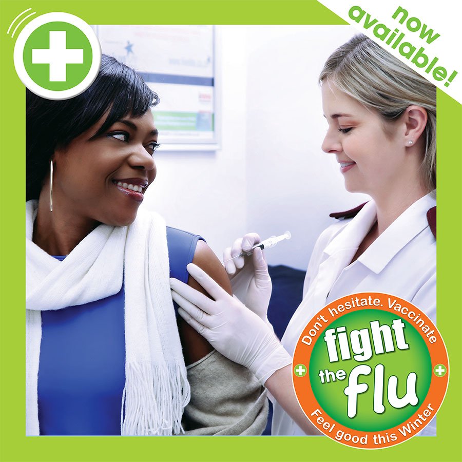Clicks_SA's tweet photo. The flu vaccine is available NOW! Make a booking today &amp; fight the flu before it gets you. >https://t.co/6essiNZ9aZ https://t.co/PwErKHQGZ8