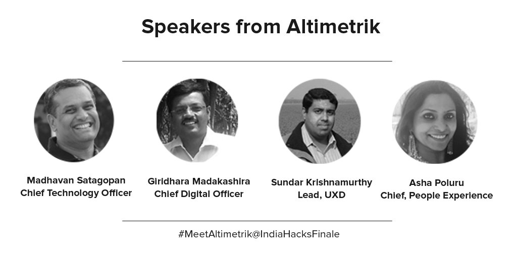 Altimetrik's tweet photo. One more day to go for the #IndiaHacks conference. Meet us there! @HackerEarth https://t.co/wbBiLnDD3p