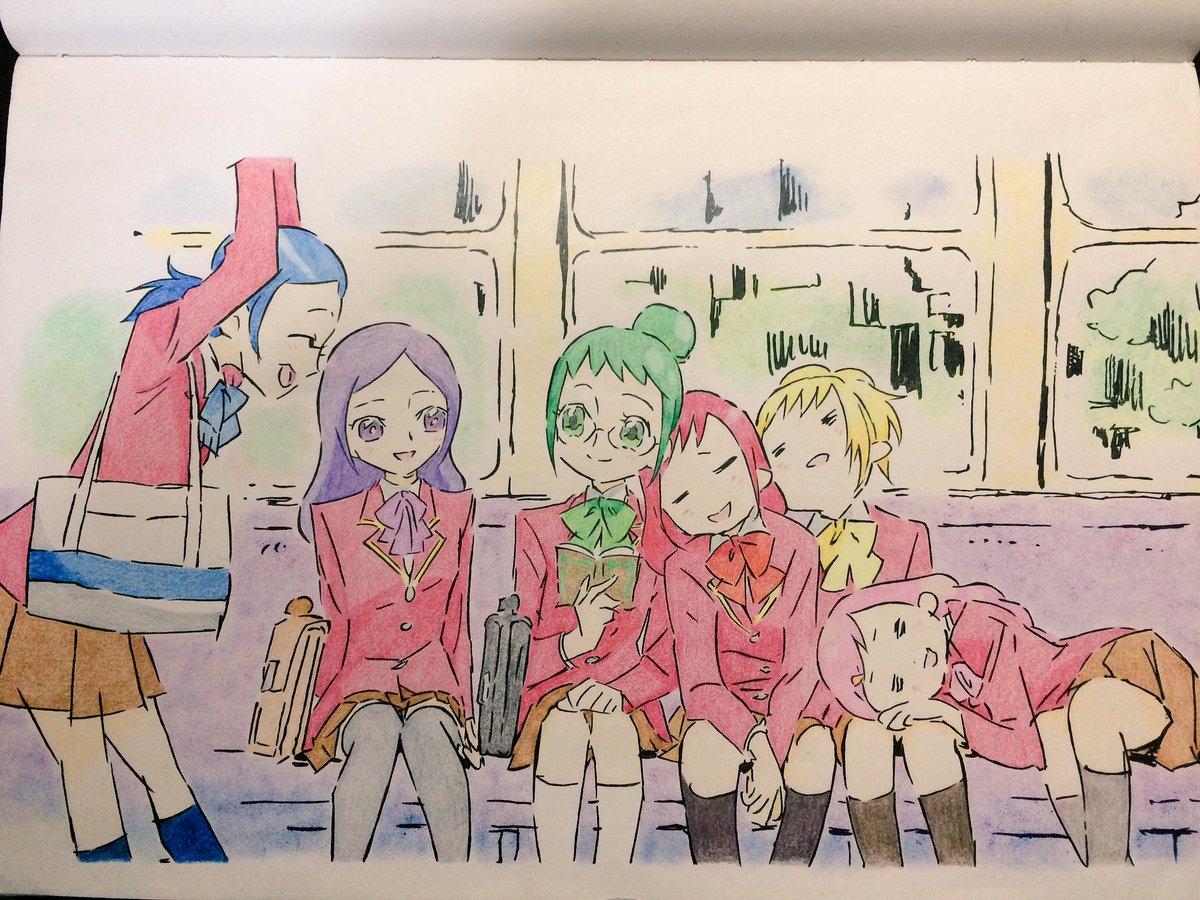 おつの Twitter પર おそ松さん おそ松さんクラスタと繋がりたい じょし松さん F6 おジャ魔女どれみ 一子 何読んでるの チョロ子 チョロ子 ん ヒエログリフだよ カラ子 ほんとそーゆー本好きだよねぇ チョロ子は T Co Zgud3vxxp5